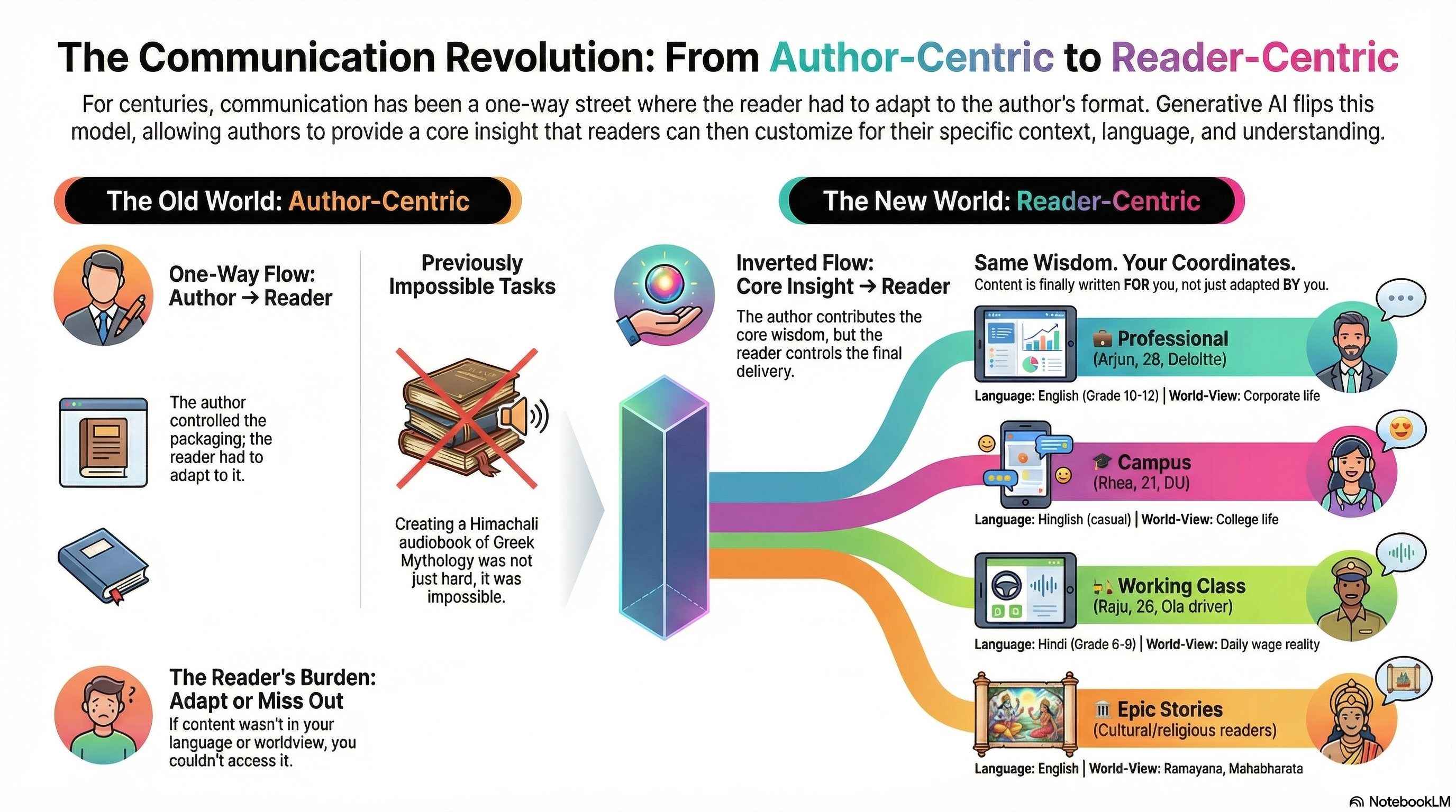 The Communication Revolution: From Author-Centric to Reader-Centric